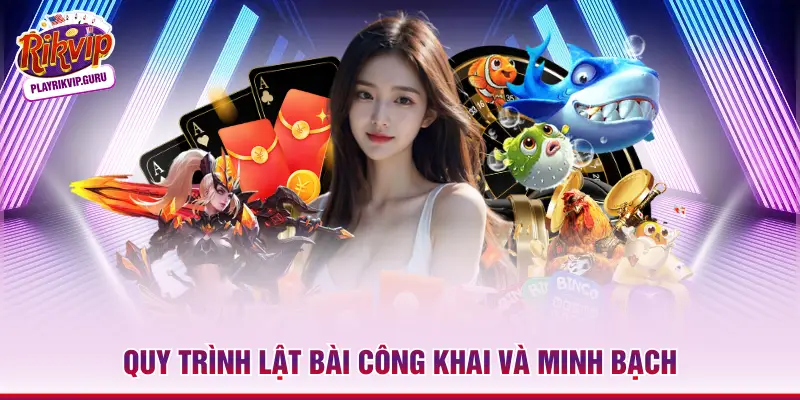 Baccarat Thông Tấn Rikvip – Đẳng Cấp Giải Trí Phát Tài 2026 Quy trình lật bài công khai và minh bạch
